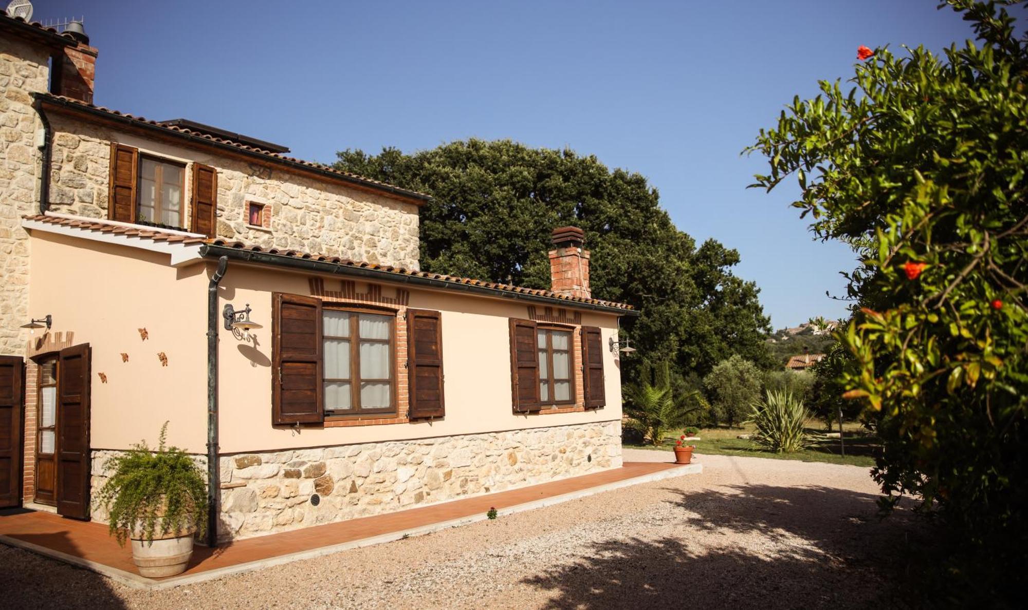 Agriturismo La Vecchia Quercia Монтемерано Екстериор снимка